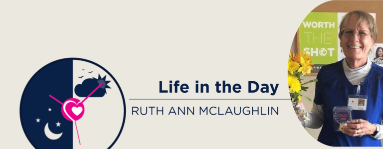 Life in the Day Ruth Ann McLaughlin Blog Banner